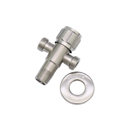 Wall-mounted two-in-one two-use triangle valve faucet angle valve