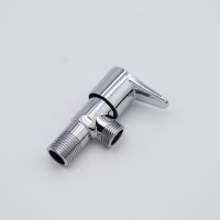 Wall-mounted Chrome-plated Brass Stop Valve