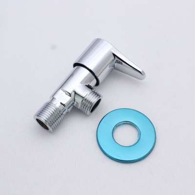 China faucet factory low price single handle quick opening angle valve shutoff valve