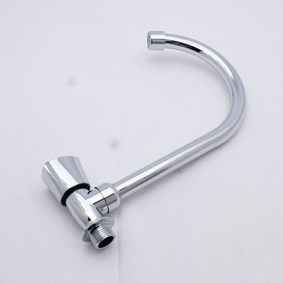 Modern style in-wall zinc alloy chrome-plated kitchen vegetable washing faucet