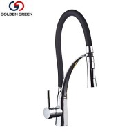 Colorful spout pipe kitchen sink faucet with zinc handle