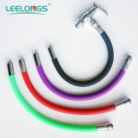 Colorful Stainless Steel Fixed Kitchen Sink Faucet Flexible Pipe